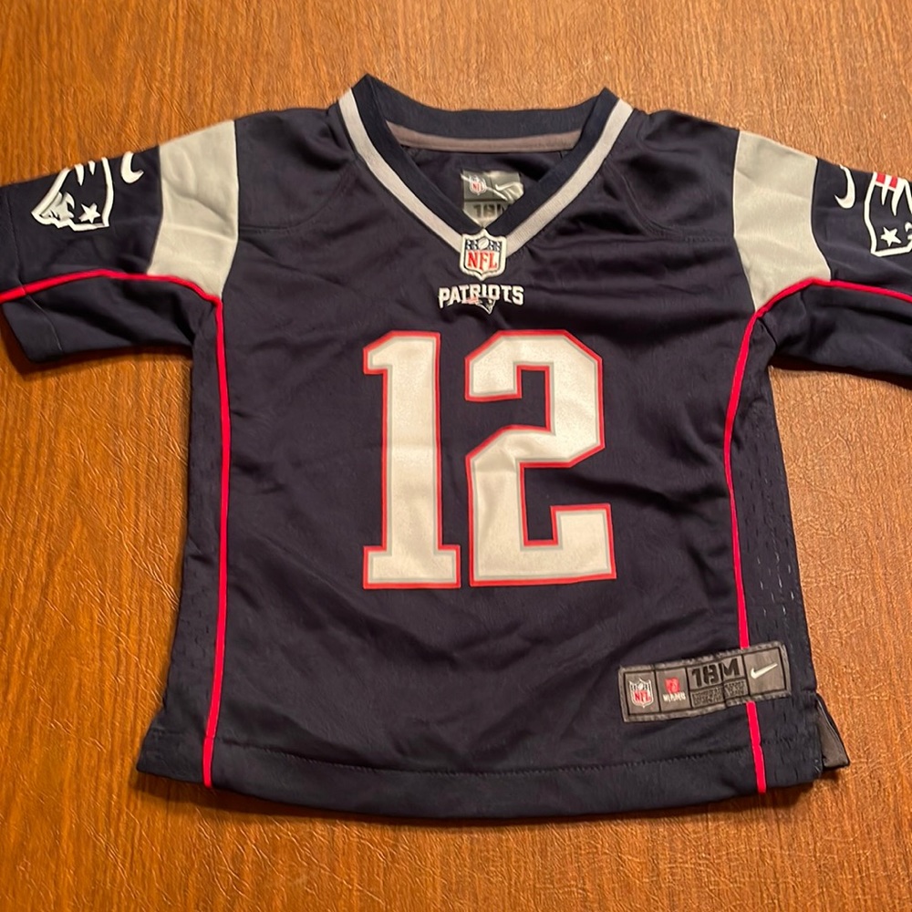 New England patriots Brady Jersey 18 months